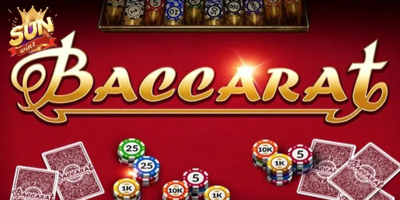 Giao diện bàn chơi Baccarat không hoa hồng tại Sunwin
